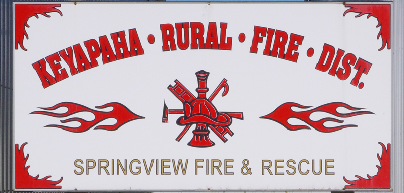 Fire and Rescue Sign
